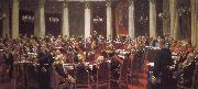 Ilia Efimovich Repin May 7, 1901 a State Council meeting Spain oil painting artist